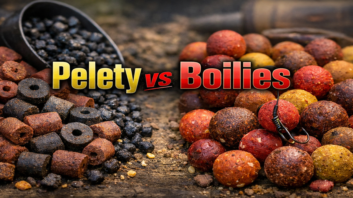 Pelety vs boilies – co je lepší na kapry?