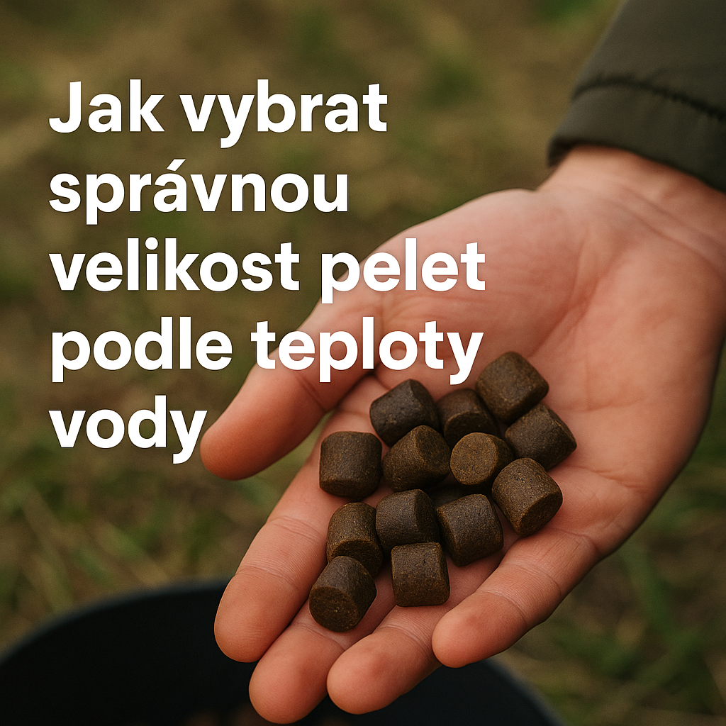 Jak vybrat správnou velikost pelet podle teploty vody