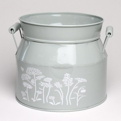 OBAL KONVA KOV LÚČNE KVETY V:18x19,5CM SUPER CENA!