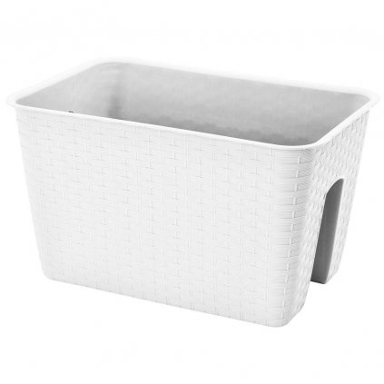 DRLB400 HRANTÍK RATOLLA BALK.BIELY 39,6x27,2xh22,5/13L