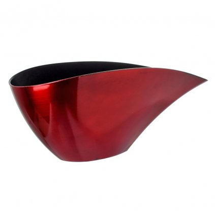 OBAL JARDINIERE ČERVENÝ 38,8*15,5*15/13*7cm