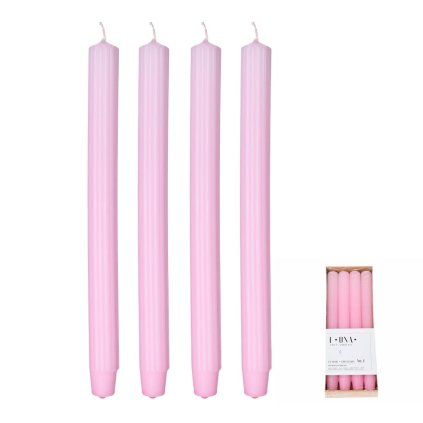 KÓNICKÁ LUNA RUŽOVÝ 25x300mm,bal.4ks/114/