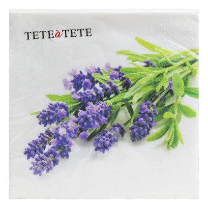 TL702200 SERVÍTKY LAVENDER BUNCH