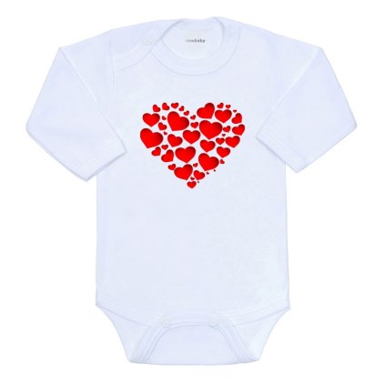 Body s potlačou New Baby Love 80 (9-12m)