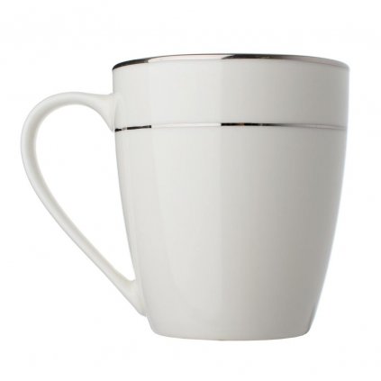 AKCIA! Šálka SILVER porcelán 360ml/ks
