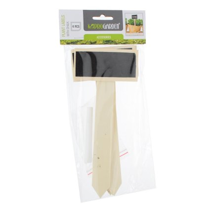 ŠTÍTOK SADA NA RASTLINU 4KS DREVO CY8210030