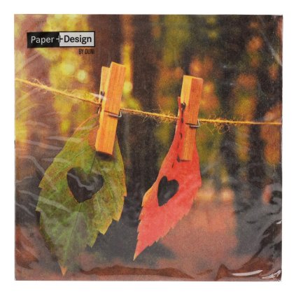 193611 SERVÍTKY 33x33CM LOVE FALL