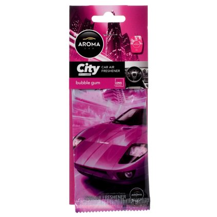 pevná cena AROMA CAR CITY BUBBLE GUM