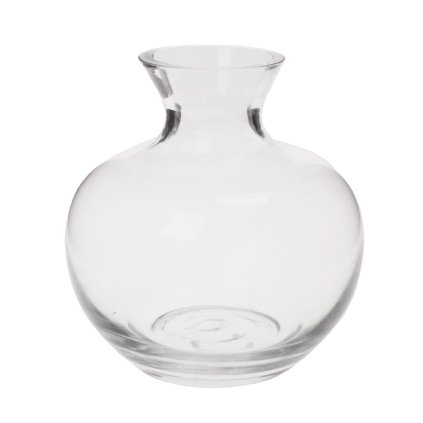VÁZA SKLO ČÍRA D14H15