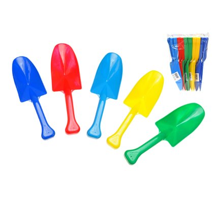 Rýľ 24cm 5farieb 10ks 18m+ v sáčku