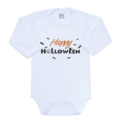 Body s potlačou New Baby Happy Halloween 74 (6-9m)