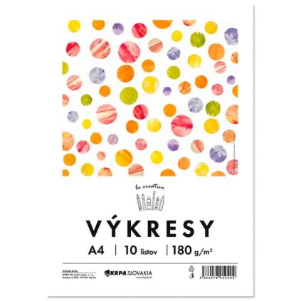 Výkres A4 - 10 ks v balení