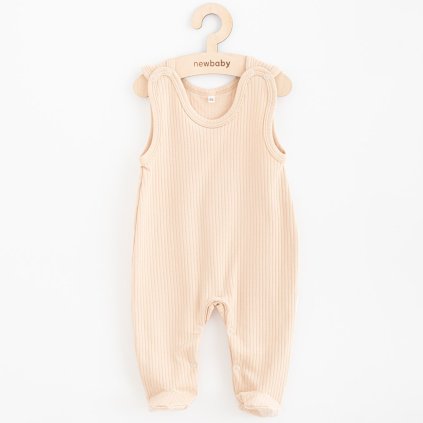 Dojčenské bavlnené dupačky New Baby Practical béžová 80 (9-12m)
