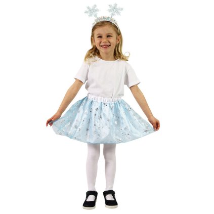 Detská sukňa Zimná víla
