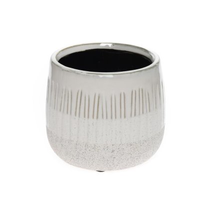 OBAL KERAMIKA 12*12*10 BIELY