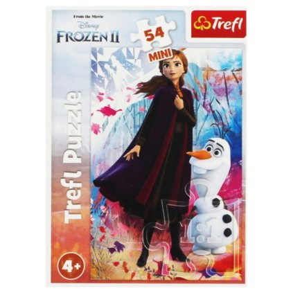 Puzzle Frozen II Anna a Olaf 54 dielikov