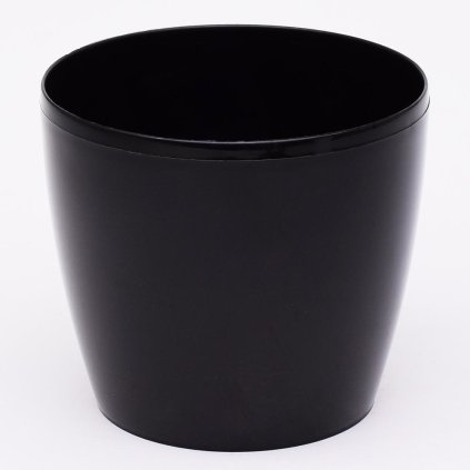 203 KVETINÁČ MAGNOLIA ČIERNY 18XH15,9CM