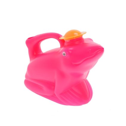 KRHLIČKA plast žabka 1,5L23x11x18cm ružová *3361