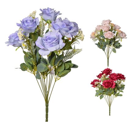 AKCIA! KYTICA RUŽA x11 3F 50cm