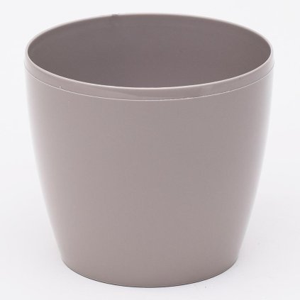 203 KVETINÁČ MAGNOLIA TAUPE 18Xh15,9cm