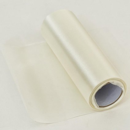 SATEN ROLKA 16CMX6M FARBA 016 KRÉMOVÁ BL.