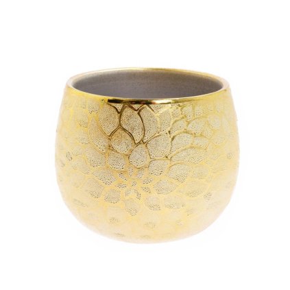 OBAL KERAMIKA 12x10CM ZLATÝ