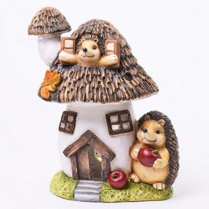 DOMČEK HRÍBIK LED MGO 28.5*20*34.5CM