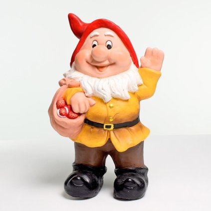 TRPASLÍK S KOŠOM MGO ŽLTÝ 24x16x37CM SUPER CENA!