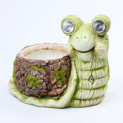 AKCIA! SOLAR OBAL SLIMÁK MGO ZELENÝ 32x19,5x24,5CM