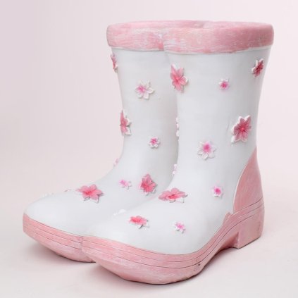 AKCIA! OBAL ČIŽMY BIELO RUŽ. 25x21x23,5CM