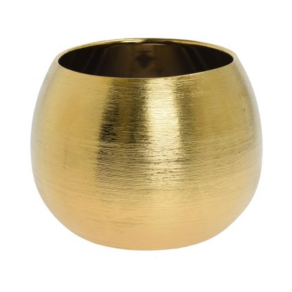 OBAL KERAMIKA 22x16CM ZLATÝ