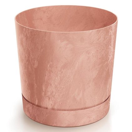 DPOP240E KVETINÁČ TUBO P BETON TERAKOTA 23,9Xv23,1CM 8L