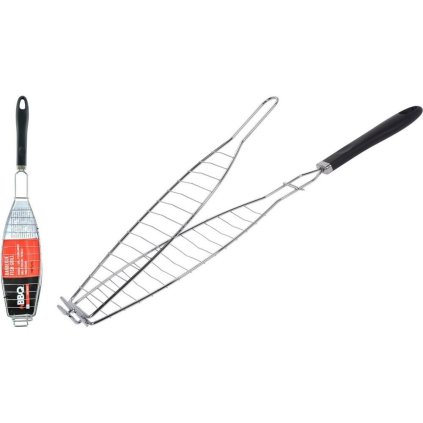 AKCIA! Rošt na gril RYBY CHROM 58CM ČIERNA BBQ C83500800