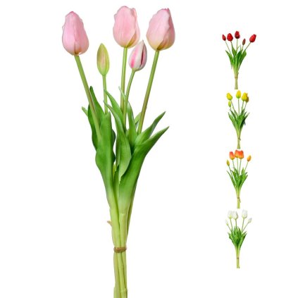 KYTICA TULIPÁN ZVAZ. 47CM MIX5F