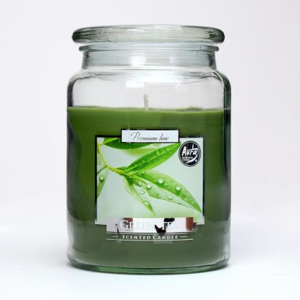 VOŇ.V SKLE S VRCHN ZEL.ČAJ/snd99-83/ 500GR 15cm