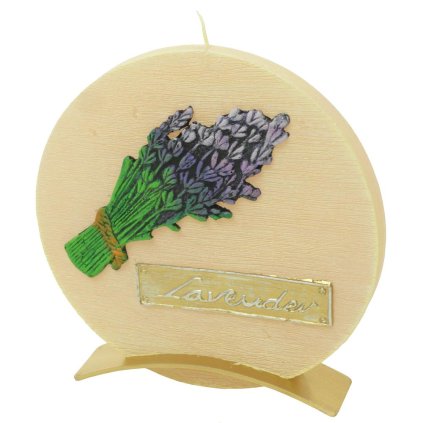 AKCIA! LEVANDULA PROV.DYSK OKRÚHLY ECRU