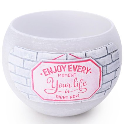 YOUR LIFE LAMP.120 SIVÝ+RUŽ.