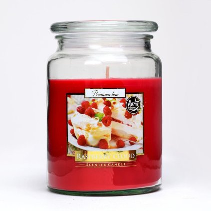 VOŇ.V SKLE S VRCHN.MALIN.OBLAK./SND99-329/500GR 15cm