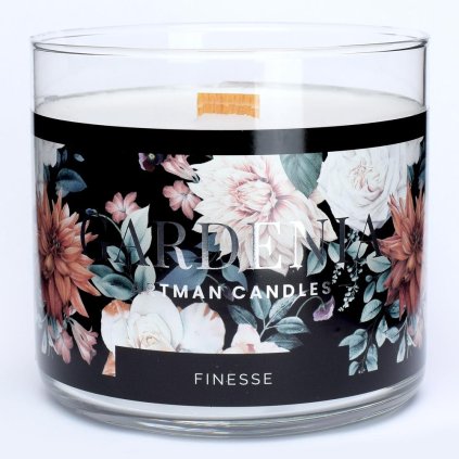 VOŇ.V SKLE GARDENIA MALÁ 650GR ČIERNY