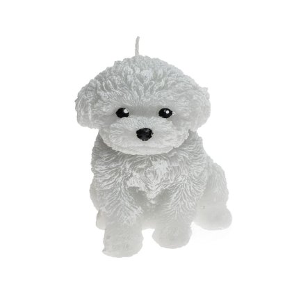 FIGURKA PES PUDEL SIVÝ