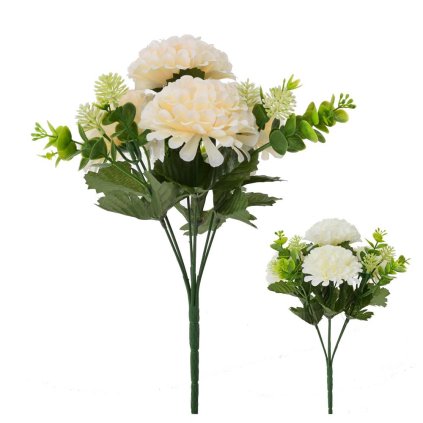 KYTICA ZINNIA, GYPSA, EUCALYP x7 MIX/2F 31CM