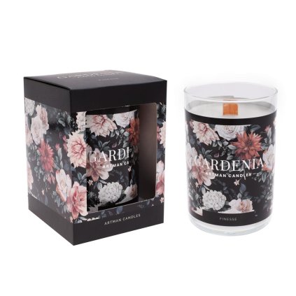 VOŇ.V SKLE GARDENIA VEĽ.1200GR ČIERNA