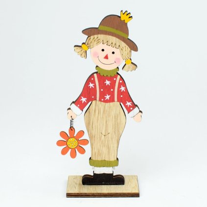 AKCIA! DIEVČA DREVO ČERV 7x4x17,5CM