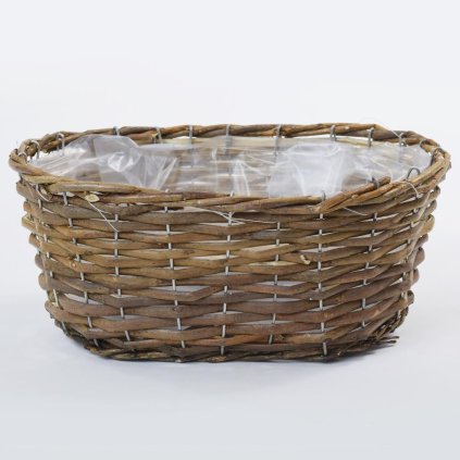 HRANTÍK PRÚTIE OVÁL PRÍRODNÝ 28X17X12 CM