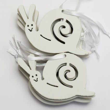 AKCIA! SLIMÁK EVA ZÁVES S/12 9,5X5,5X0,5CM BIE