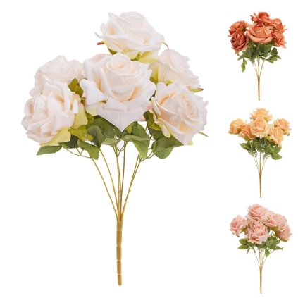 KYTICA RUŽA x7 42CM MIX 4F