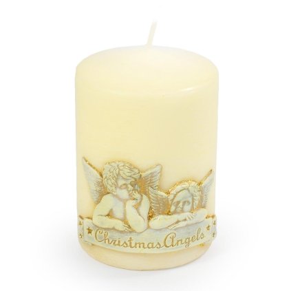 AKCIA!  VIANOČNÝ ANJEL VALEC 80X120 ECRU