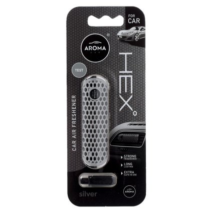 pevná cena AROMA CAR HEX SILVER