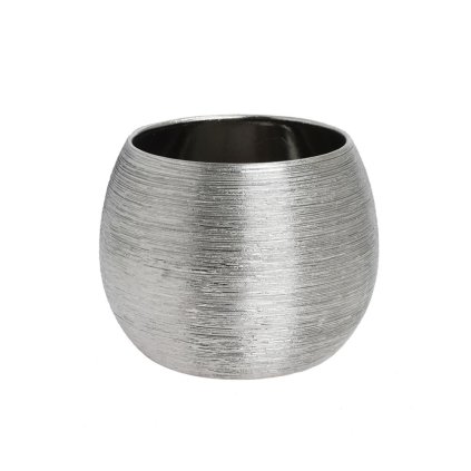 OBAL KERAMIKA 13,x10CM STRIEBORNÝ