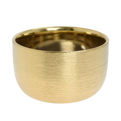 MISA KERAMIKA 18x18x11CM ZLATÝ